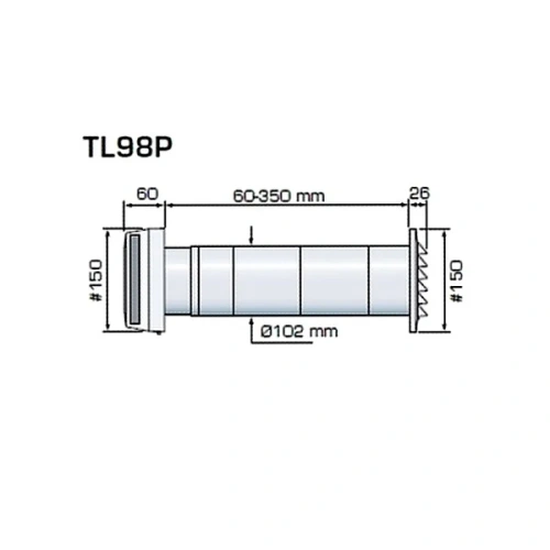 Приточный клапан Fresh TL 98P фото 5